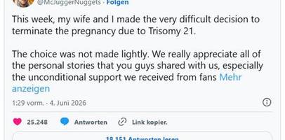 Jesse Ridgway: YouTuber treibt Baby mit Downsyndrom ab – und bekommt Morddrohungen