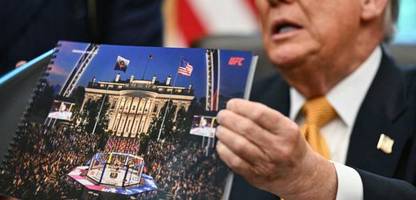 Donald Trump und der UFC-Kampf vorm Weißen Haus am 14. Juni: Es wird Blut fließen