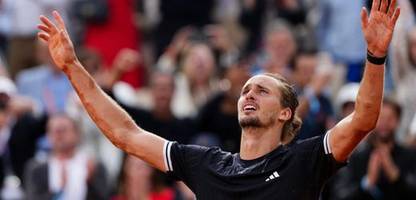 Liveticker zum Finale der French Open: Holt Zverev endlich seinen ersten Grand-Slam-Titel?