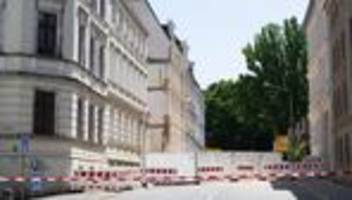 Hauseinsturz in Görlitz: Zwei Tatverdächtige nach Hauseinsturz in Görlitz festgenommen