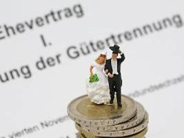 Alles geregelt?: In welchen Fällen ein Ehevertrag sinnvoll ist