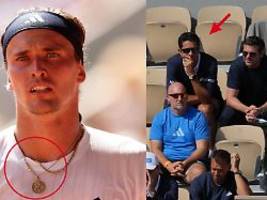 Sitzfolge und Goldketten: Zverevs Rituale - so abergläubisch ist das Tennis-Ass