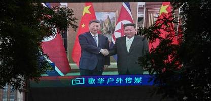 xi jinping bei kim jong un: argwöhnische nachbarn