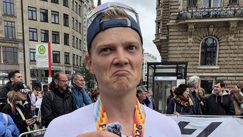 ironman-athleten nach metallsplitter-anschlag im video: „eine katastrophe“