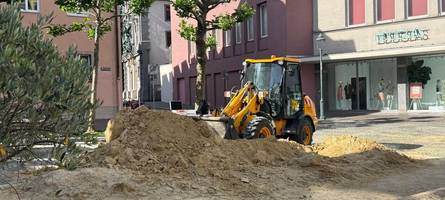 Sandskulptur in der Innenstadt zerstört: Sand City verschwindet vom Moritzplatz