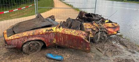 Polizei hat neue Erkenntnisse zum Opel Manta aus der Donau: Auto wurde 1972 gestohlen