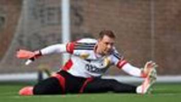Fußball-Nationalmannschaft: Erstes Training mit Neuer vor 3.000 Fans in Winston-Salem