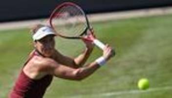 tennis-tour der frauen: nach titelcoup: maria siegt als qualifikantin in london