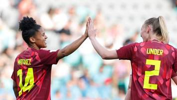 DFB-Frauen beschenken Wück zum Geburtstag mit Sieg gegen Slowenien