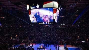 NBA-Fans buhen Trump bei Knicks-Spiel aus – die Szene im Video