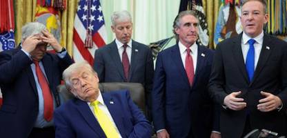 donald trump als »dozy don«: jetzt spotten demokraten über den schläfrigen präsidenten