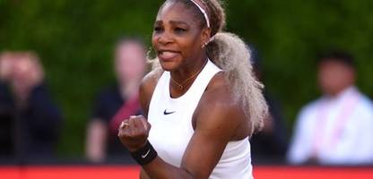 Serena Williams siegt bei Tennis-Comeback in London an der Seite von Victoria Mboko