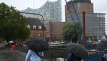 wetter: schauer, gewitter und windböen – regenserie zum wochenende