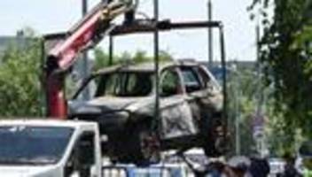 Krieg in der Ukraine: Autobombe bei Moskau soll russischen General getötet haben