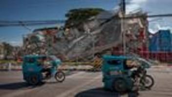 Erdbeben auf den Philippinen: Zahl der Toten nach Beben auf den Philippinen steigt auf mindestens 45