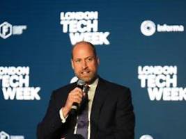 Probleme frühzeitig erkennen: Prinz William will Obdachlosigkeit mit Technologie bekämpfen