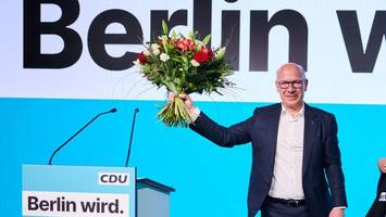 92,6 Prozent zum Wahlkampf-Auftakt: Die CDU hilft Wegner mehr als er sich selbst