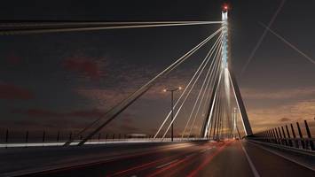 Höher, länger, teurer: Die neue Köhlbrandbrücke soll länger halten als die alte