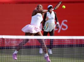 tennis: serena williams feiert comeback