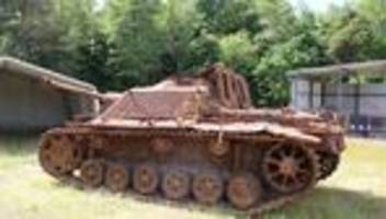 Sturmgeschütz: Panzerfahrzeug gefunden - Wo das Wrack ausgestellt wird