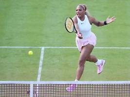 Nur ein London-Spiel: Serena Williams' Turnier-Comeback findet abruptes Ende