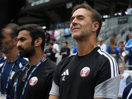 katar-trainer julen lopetegui: vom gefühl, eine verantwortung zu tragen