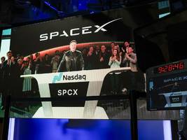 börse: space-x-aktien mit aufschlag von knapp 30 prozent erwartet