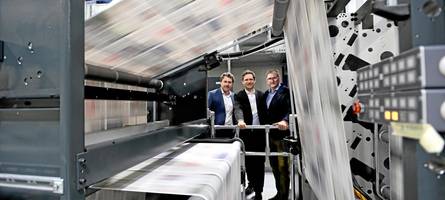 Mediengruppe Pressedruck nimmt eine der modernsten Druckmaschinen Deutschlands in Betrieb