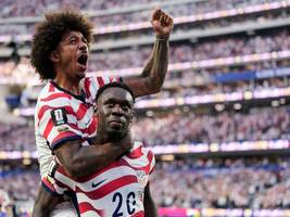 4:1 gegen paraguay: eine halbzeit lang entfesselt: usa feiern perfekten start ins turnier