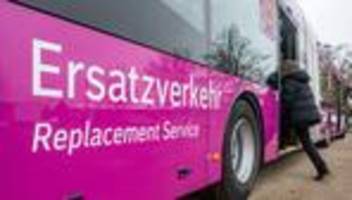 Infrastruktur: Bahn-Sanierung: Im purpurfarbenen Bus durch Ostbayern
