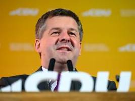 cdu-landesparteitag in dessau: schulze wischt foto-frage weg und greift afd an