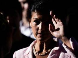 wahl in sachsen-anhalt: wagenknecht würde afd-kandidat ins amt helfen