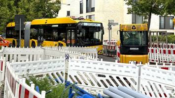 CDU fordert Überwachung von Baustellen mit Bussen der BVG