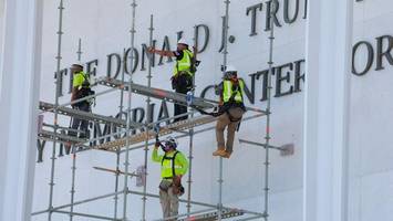 donald trump ist demontiert: washington tilgt seinen namen vom kennedy center