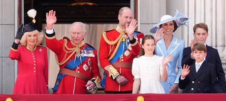 Royales Spektakel in London: Briten feiern König mit Geburtstagsparade