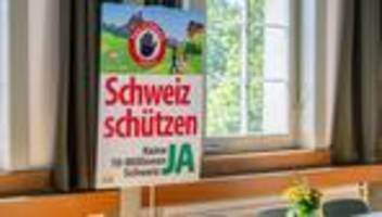 Migration: Nein-Trend bei Schweizer Abstimmung über Bevölkerungs-Grenze