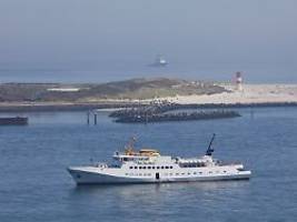 60 menschen an bord: passagierschiff treibt vor helgoland - großeinsatz