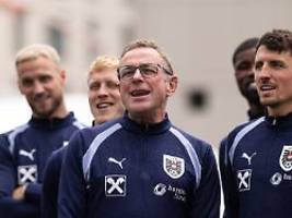 Klarheit zum WM-Start: Rot-Weiß-Rot statt Rotschwarz: Rangnick macht Österreich froh