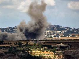 Nach Sprengstoffdrohnen-Beschuss: Israel greift Hisbollah-Ziele in südlichen Vororten Beiruts an