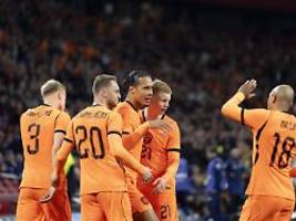 sportlich wird’s enger: mathematisch klar: oranje holt endlich den wm-titel 