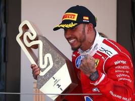 Formel 1: Hamilton siegt erstmals im Ferrari