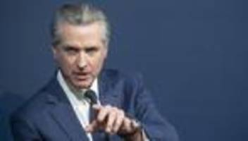 Gouverneur von Kalifornien: Newsom wirft Trump politisch motivierte Ermittlungen vor
