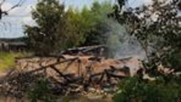 hausbewohner tot: technischer defekt verursachte brand mit drei toten