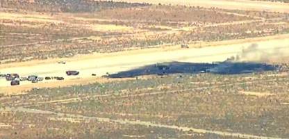 USA: B-52-Langstrecken-Bomber der US-Streitkräfte in Kalifornien abgestürzt