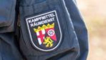 Bei Bauarbeiten: Weltkriegsbombe in Mainz gefunden