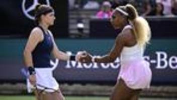 Berlin Tennis Open: Tennisstar Serena Williams scheidet in Berlin aus