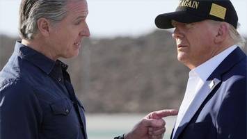 kaliforniens gouverneur newsom droht trump: „halte meine frau raus“