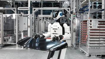 „Aeon“ hat einen Kopf, aber kein Gesicht: Hier schrauben Humanoide am BMW