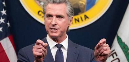 Gavin Newsom: Fast fünf Minuten lang rechnet Kaliforniens Gouverneur mit Trump ab