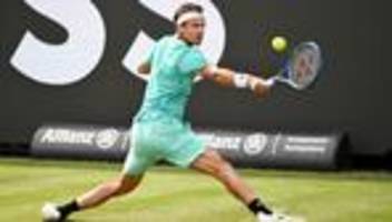 tennis: rasenturnier in halle: altmaier zieht ins viertelfinale ein